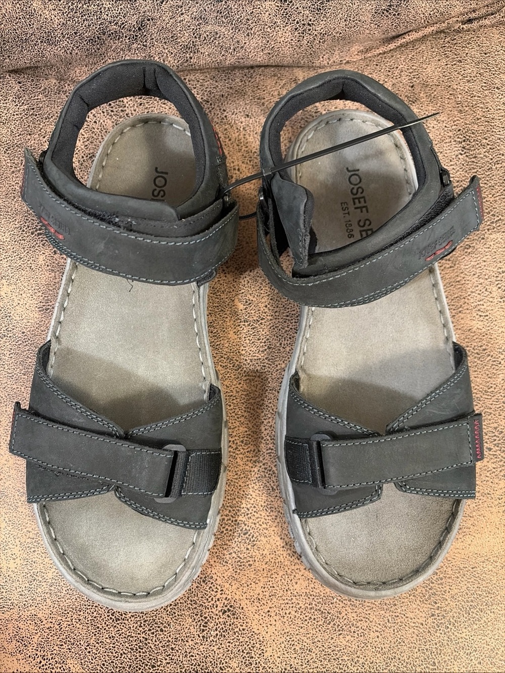 Josef Seibel Brendan 01 Men's Classic Sandals Size EU45     US Men’s 11-11.5
